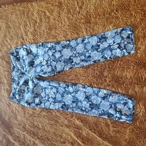 Style & Co Floral skinny jeans